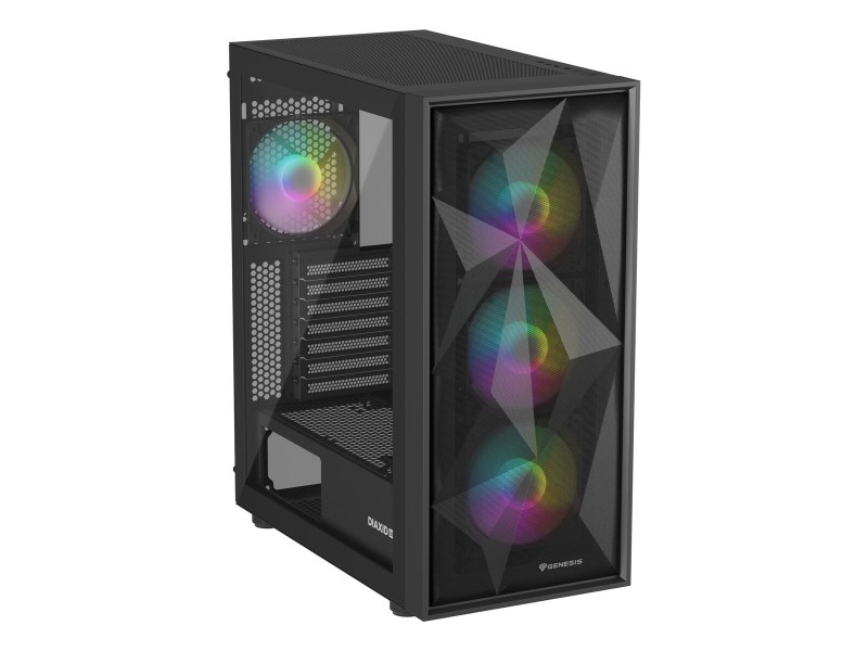 ATX полу-висока кутия Genesis NPC-2172 Черен NaN –  BB Калъфи за настолни компютри