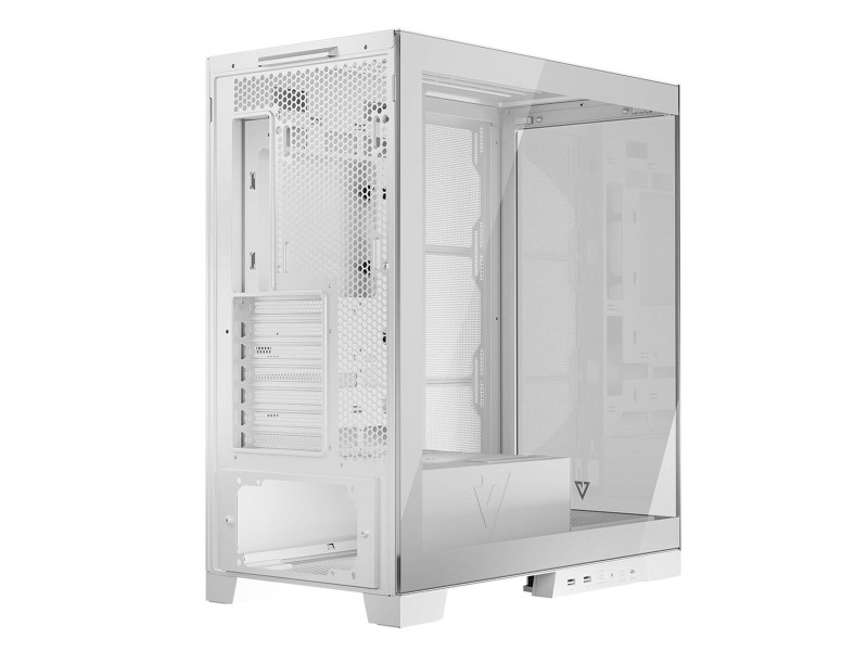 ATX полу-висока кутия Modecom AT-SPACE-PG-NF-10-000000-0002 Бял NaN –  BB Калъфи за настолни компютри