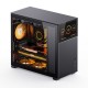 ATX полу-висока кутия Jonsbo D41 MESH BLACK SC Черен LCD Дисплей NaN –  BB Калъфи за настолни компютри