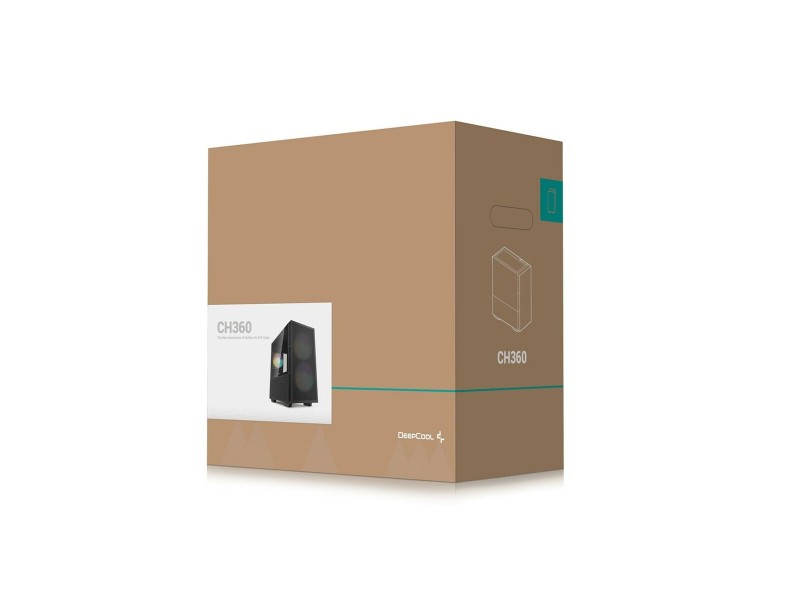 ATX полу-висока кутия DEEPCOOL R-CH360-BKAPE3-G-1 Черен Многоцветен NaN –  BB Калъфи за настолни компютри
