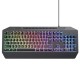 Клавиатура за игри Trust GXT836 EVOCX Черен Многоцветен QWERTY NaN –  BB Клавиатури