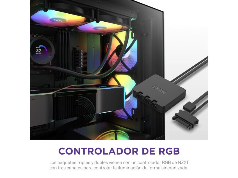 Вентилатор на процесора NZXT NZXT F120 RGB NaN –  BB Вентилатори на процесора