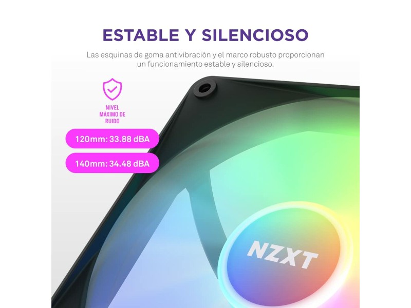 Вентилатор на процесора NZXT NZXT F120 RGB NaN –  BB Вентилатори на процесора
