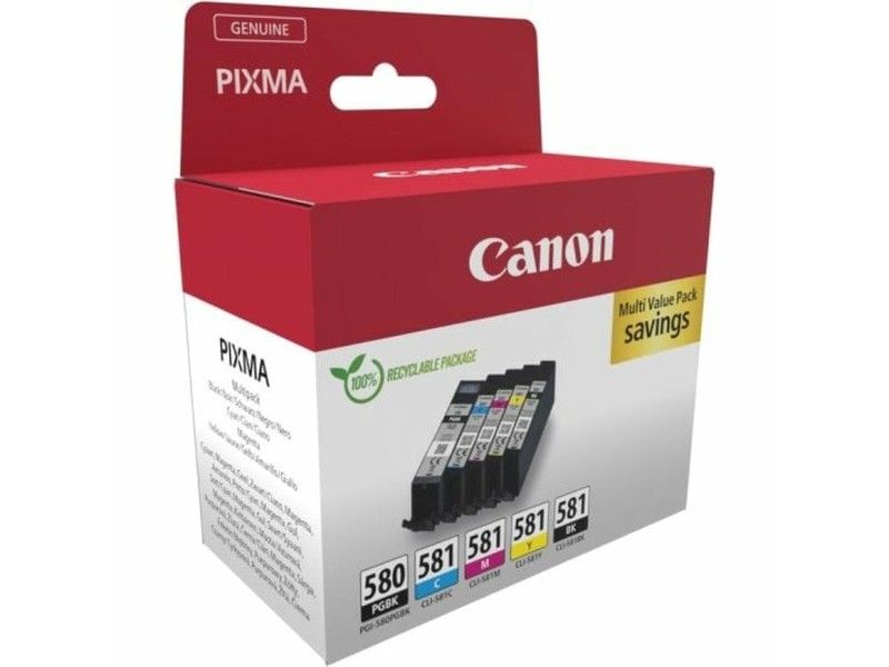 Оригиална касета за мастило Canon 2078C008 Многоцветен NaN –  BB Касети с мастило