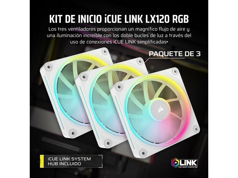 Комплект за Хладилник Corsair LINK LX120 NaN –  BB Системи за течно охлаждане