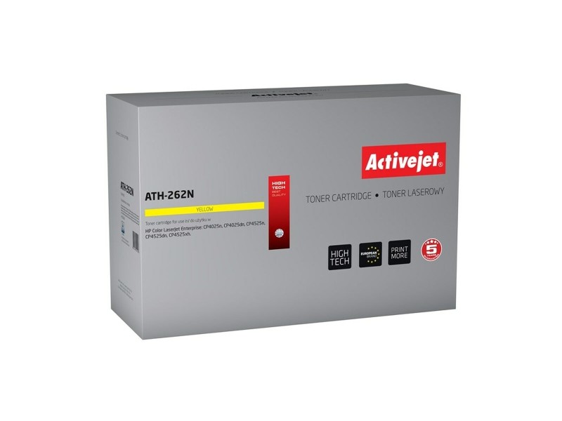 Toнер Activejet ATH-262N Жълт NaN –  BB Тонер касети