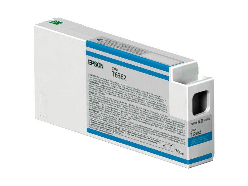 Оригиална касета за мастило Epson C13T636200 Синьо-зелен NaN –  BB Касети с мастило