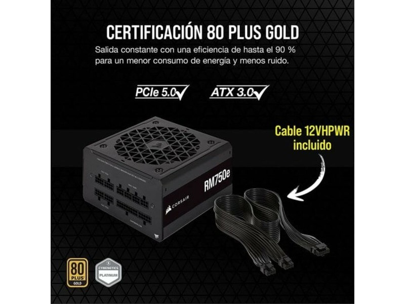 Захранване Corsair RM750e 750 W 80 Plus Gold NaN –  BB Захранвания