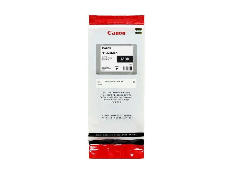 Оригиална касета за мастило Canon PFI-320MBK Черен NaN –  BB Касети с мастило
