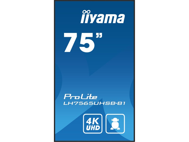 Монитор Videowall Iiyama ProLite LH7575UHS-B1AG 75 4K Ultra HD NaN –  BB Монитори за видеостена