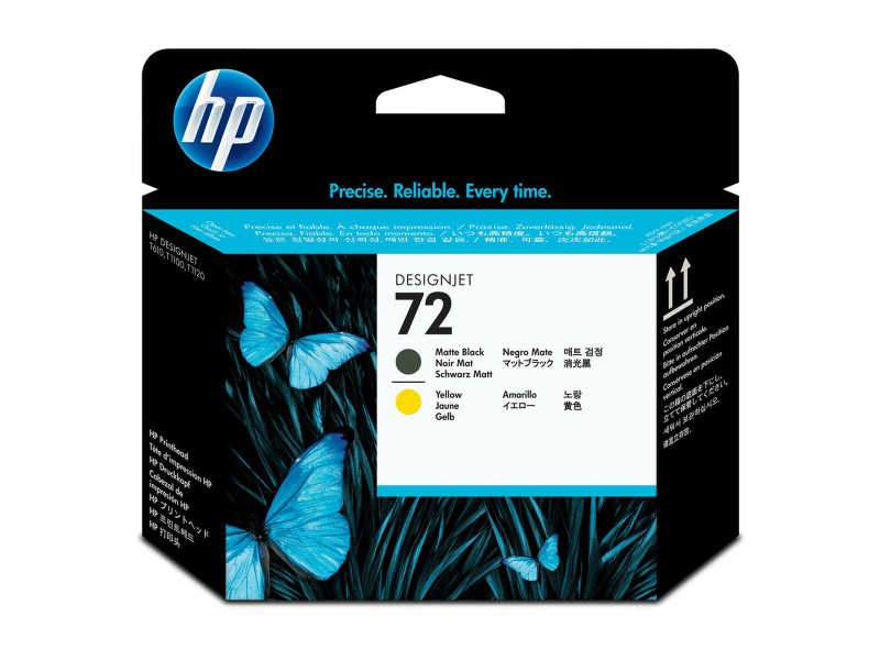 Оригиална касета за мастило HP 72 Черен/Жълт NaN –  BB Печатни глави