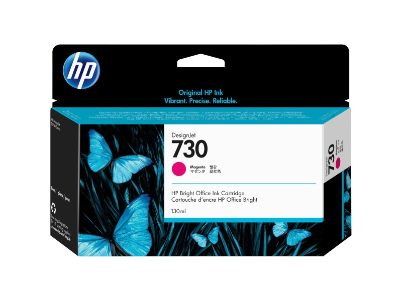 Оригиална касета за мастило HP 730 Черен Пурпурен цвят NaN –  BB Касети с мастило