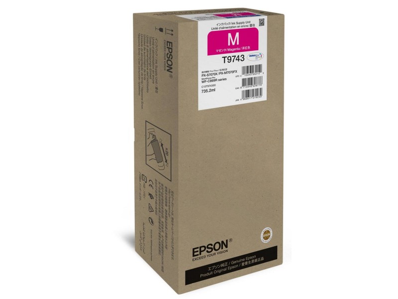 Оригиална касета за мастило Epson C13T97430N Червен Пурпурен цвят NaN –  BB Касети с мастило
