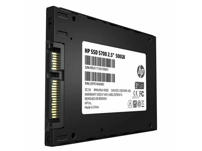 Твърд диск HP S700 500 GB SSD NaN –  BB Твърди солидни твърди дискове