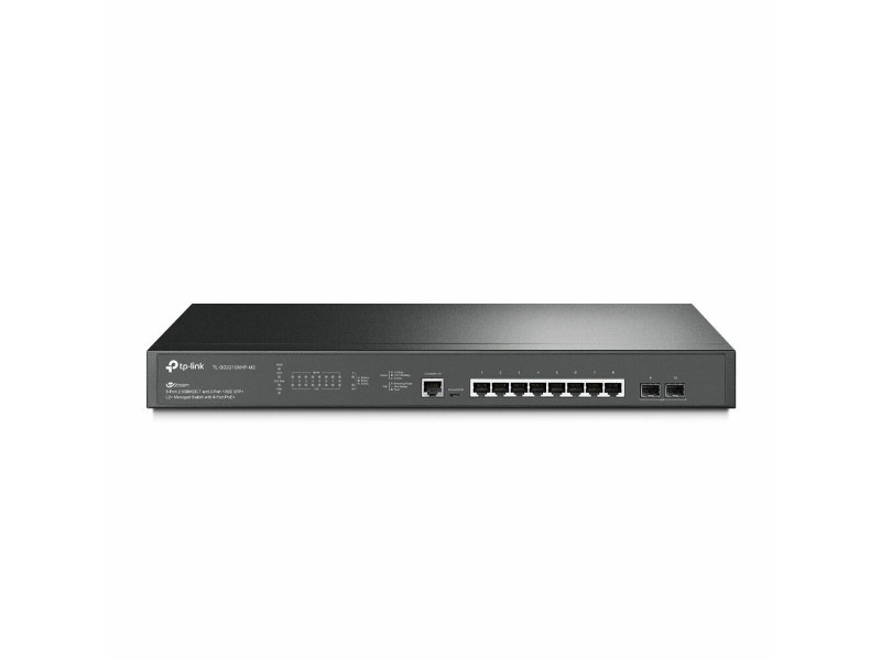 Суич TP-Link TL-SG3210XHP-M2 2,5 Gigabit Ethernet NaN –  BB Мрежови комутатори