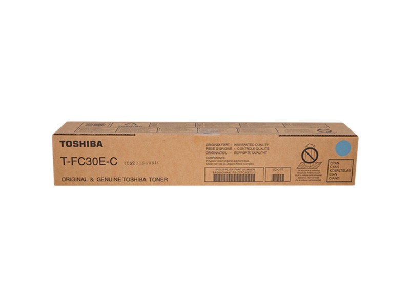 Toнер Toshiba T-FC30EC Синьо-зелен NaN –  BB Тонер касети