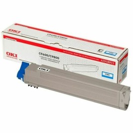 Toнер OKI 42918915 Синьо-зелен