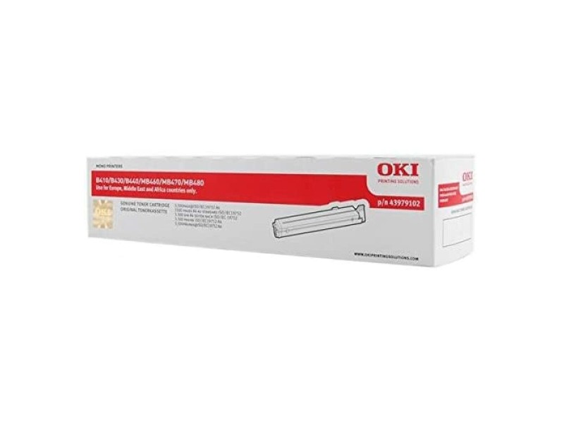Oригинален тонер OKI 43979102 Черен NaN –  BB Тонер касети