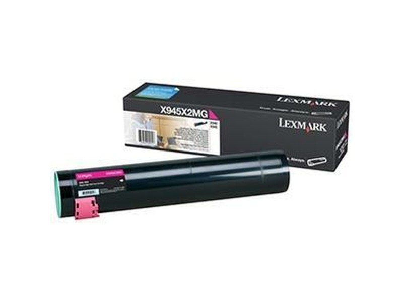 Oригинален тонер Lexmark X945X2MG Черен Пурпурен цвят NaN –  BB Тонер касети