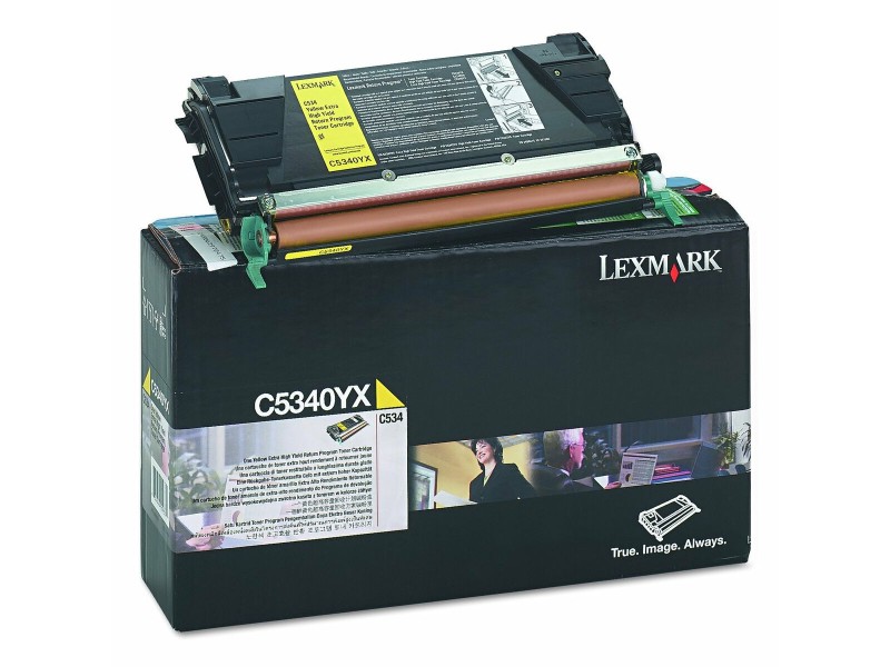 Oригинален тонер Lexmark C5340YX Жълт NaN –  BB Тонер касети