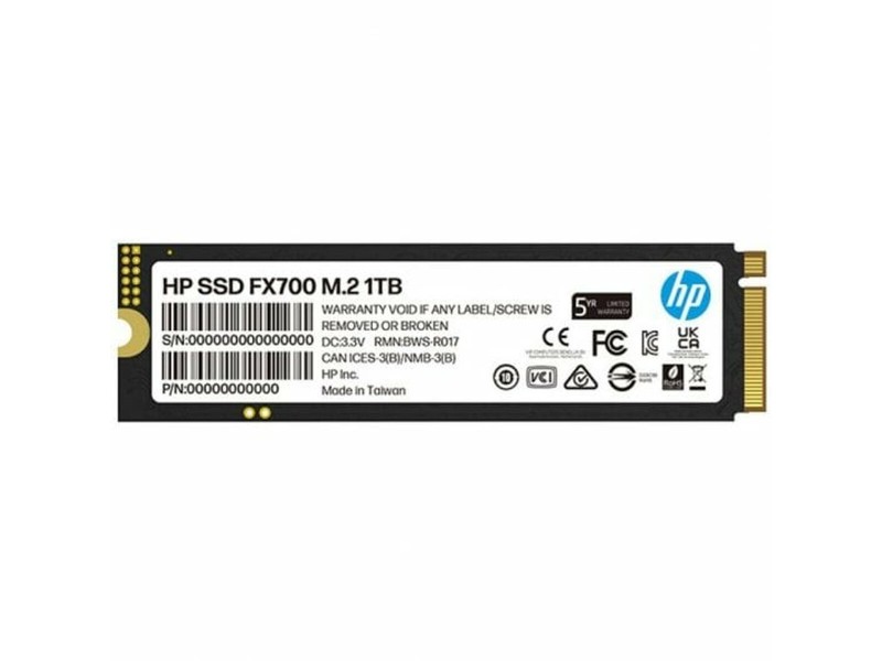 Твърд диск HP FX700 1 TB SSD NaN –  BB Твърди солидни твърди дискове