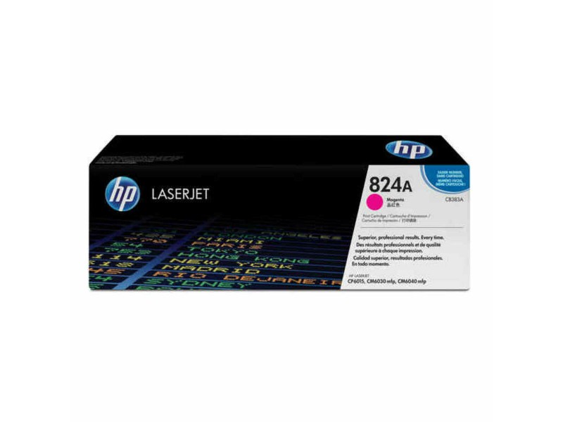 Oригинален тонер HP 824A Пурпурен цвят Син/бял NaN –  BB Тонер касети