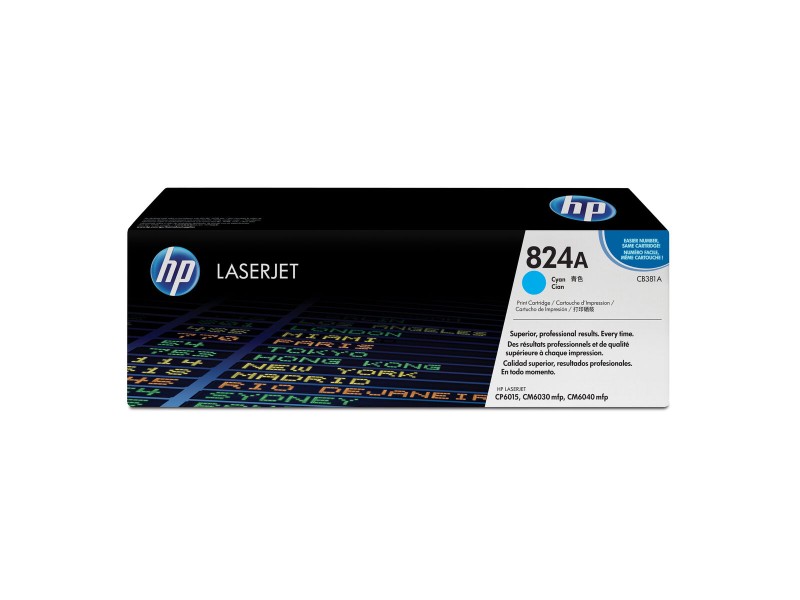 Oригинален тонер HP 824A Синьо-зелен NaN –  BB Тонер касети