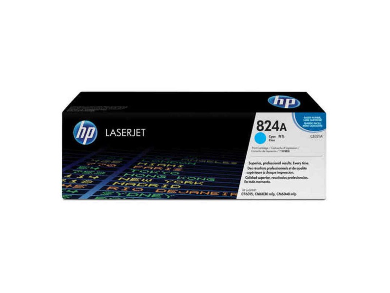 Oригинален тонер HP 824A Синьо-зелен NaN –  BB Тонер касети