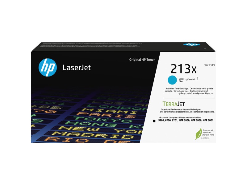 Oригинален тонер HP 213X Синьо-зелен NaN –  BB Тонер касети