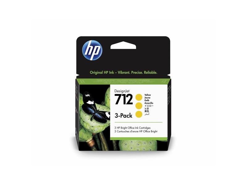 Оригиална касета за мастило HP DesignJet 712 Жълт NaN –  BB Касети с мастило