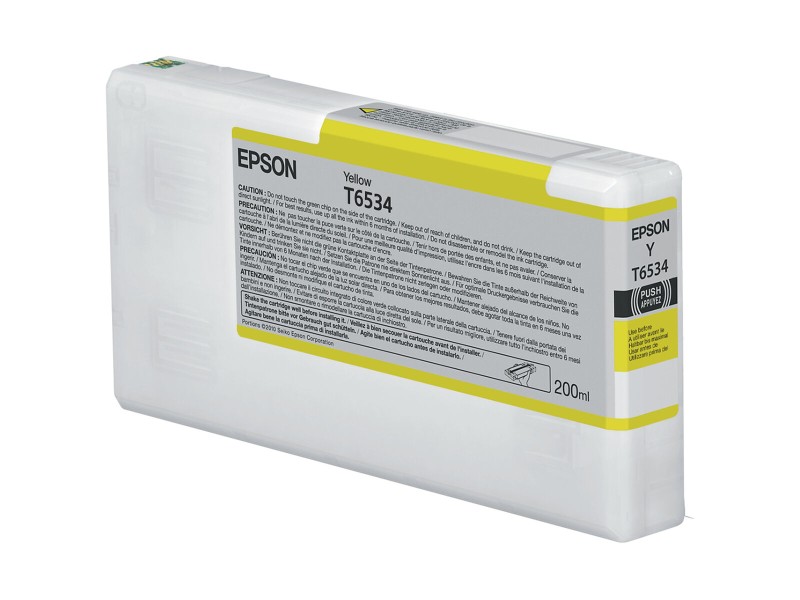 Оригиална касета за мастило Epson C13T653400 Жълт NaN –  BB Касети с мастило