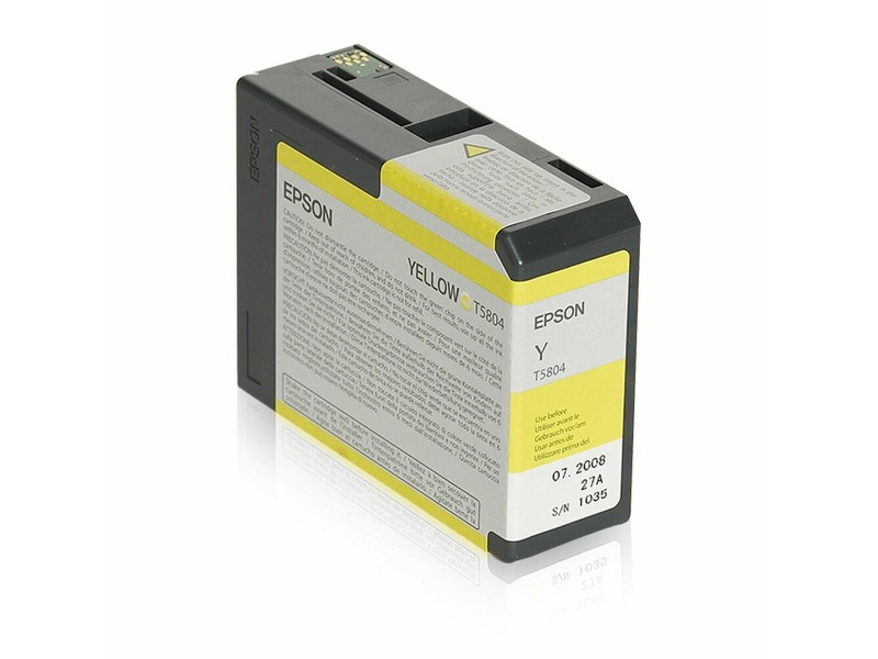 Оригиална касета за мастило Epson C13T580400 Жълт NaN –  BB Касети с мастило