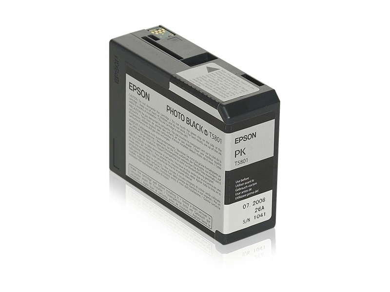 Оригиална касета за мастило Epson C13T580100 Черен NaN –  BB Касети с мастило