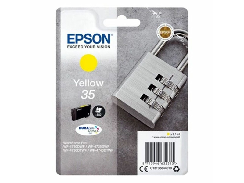 Оригиална касета за мастило Epson C13T35944010 Жълт NaN –  BB Касети с мастило