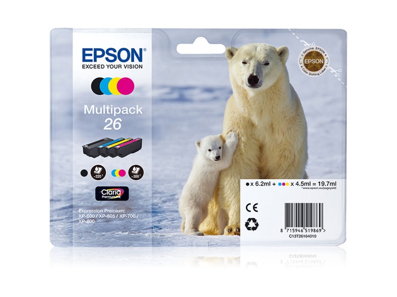 Оригиална касета за мастило Epson C13T26164010 Оригиална касета за мастило Epson C13T26164010 NaN – BB Касети с мастило