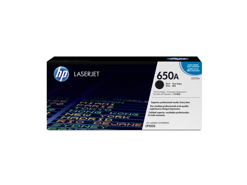 Oригинален тонер HP CE270A Черен NaN –  BB Тонер касети