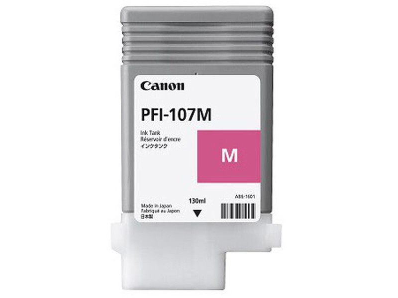 Оригиална касета за мастило Canon PFI-107M Пурпурен цвят NaN –  BB Касети с мастило
