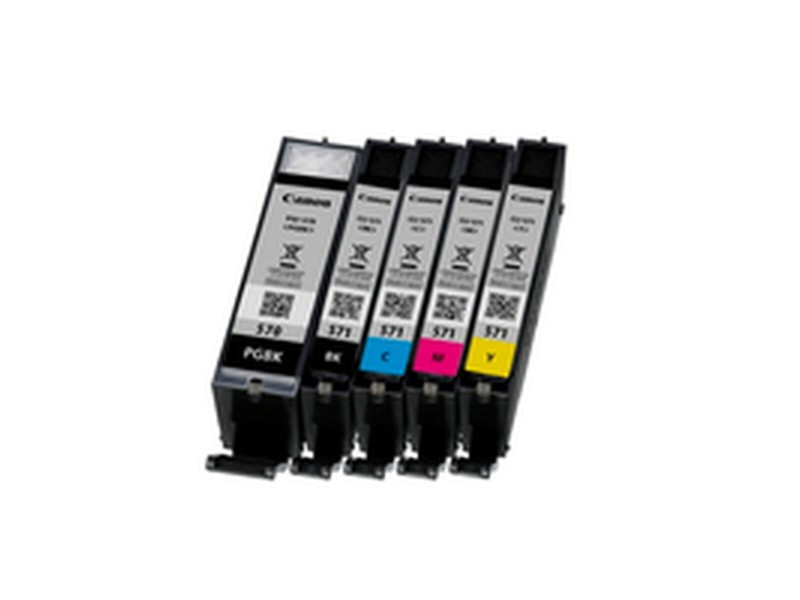 Оригиална касета за мастило Canon CLI-571 Multipack Сив Многоцветен NaN –  BB Касети с мастило