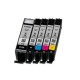 Оригиална касета за мастило Canon CLI-571 Multipack Сив Многоцветен NaN –  BB Касети с мастило