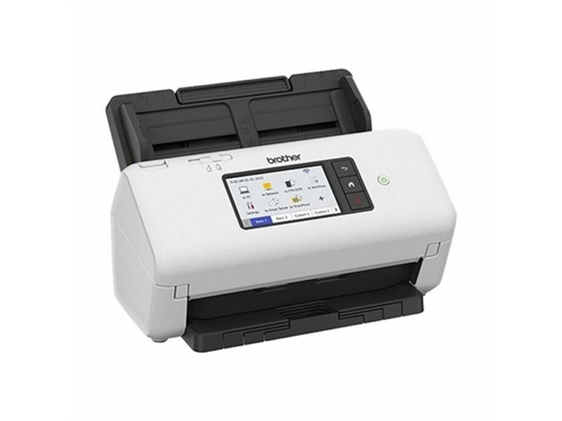 Скенер Brother ADS-4700W 40 ppm Бял/Черен NaN –  BB Скенери за документи