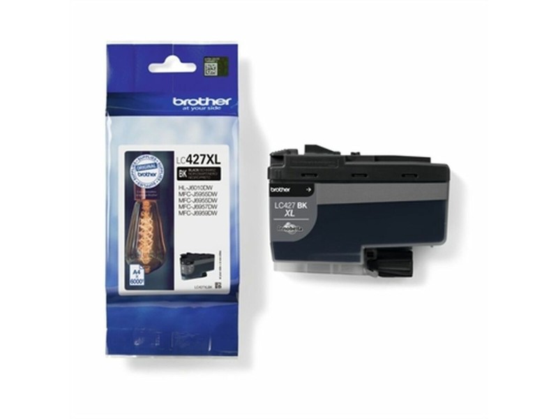 Оригиална касета за мастило Brother LC-427XLBK Черен NaN –  BB Касети с мастило
