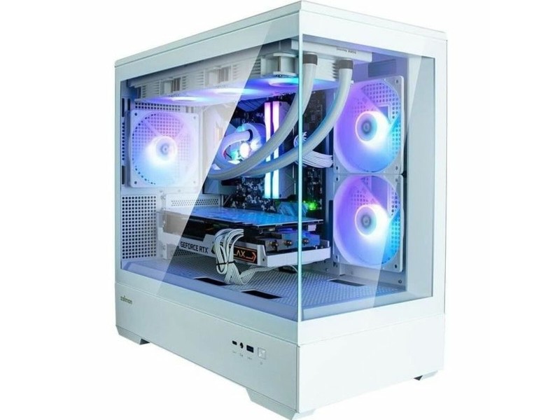 ATX полу-висока кутия Zalman P30 Бял NaN –  BB Калъфи за настолни компютри