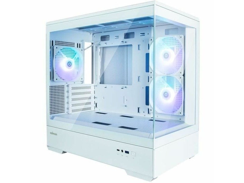ATX полу-висока кутия Zalman P30 Бял NaN –  BB Калъфи за настолни компютри
