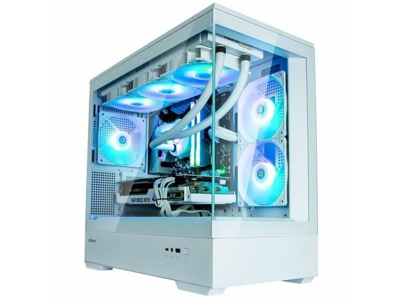 ATX полу-висока кутия Zalman P30 Бял NaN –  BB Калъфи за настолни компютри
