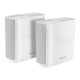 Точка за достъп Asus ZenWiFi AX (XT9) AX7800 2er Set Weiß NaN –  BB Рутери