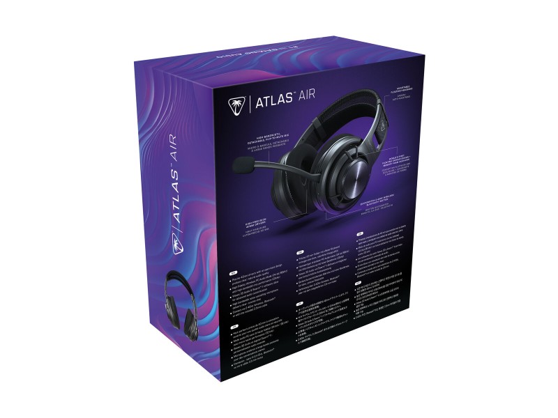 Слушалки с микрофон Turtle Beach Atlas Air Черен NaN –  BB Слушалки с микрофони