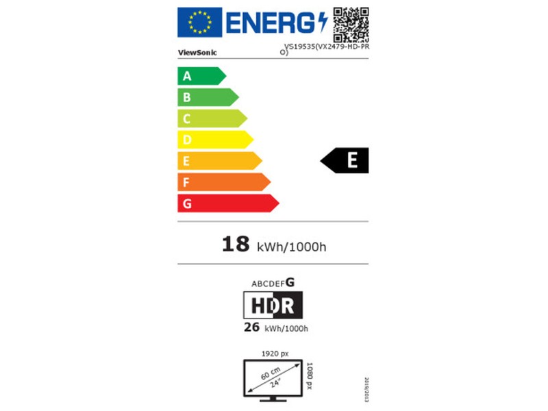 Монитор ViewSonic VX2479-HD-PRO Full HD 23,8 165 Hz 180 Hz NaN –  BB Монитори