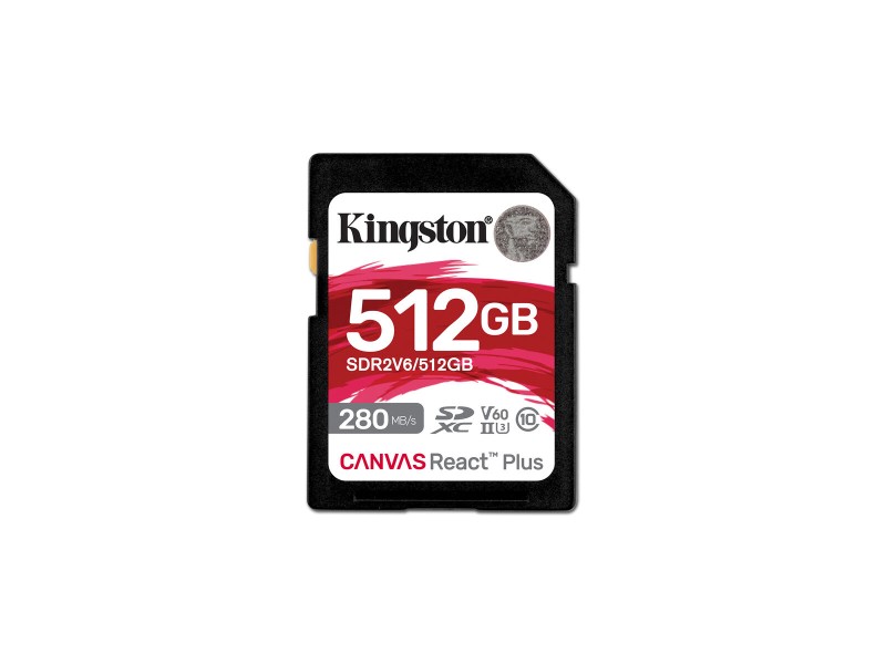 SDXC карта памет Kingston Technology Canvas React Plus 512 GB NaN –  BB SD карти