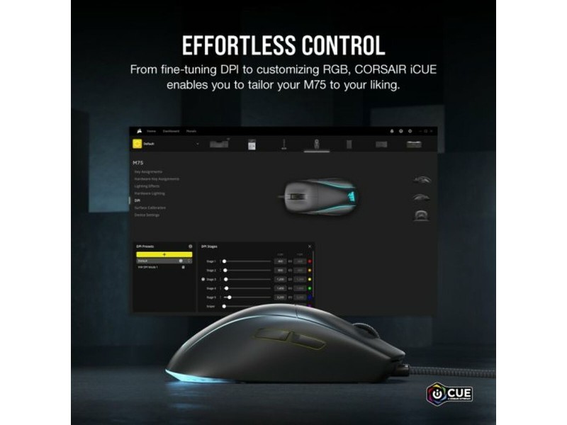 Мишка Corsair M75 NaN –  BB Трекбол