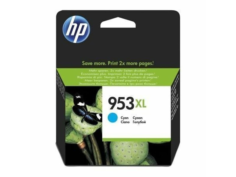 Оригиална касета за мастило HP F6U16AE Синьо-зелен NaN –  BB Касети с мастило
